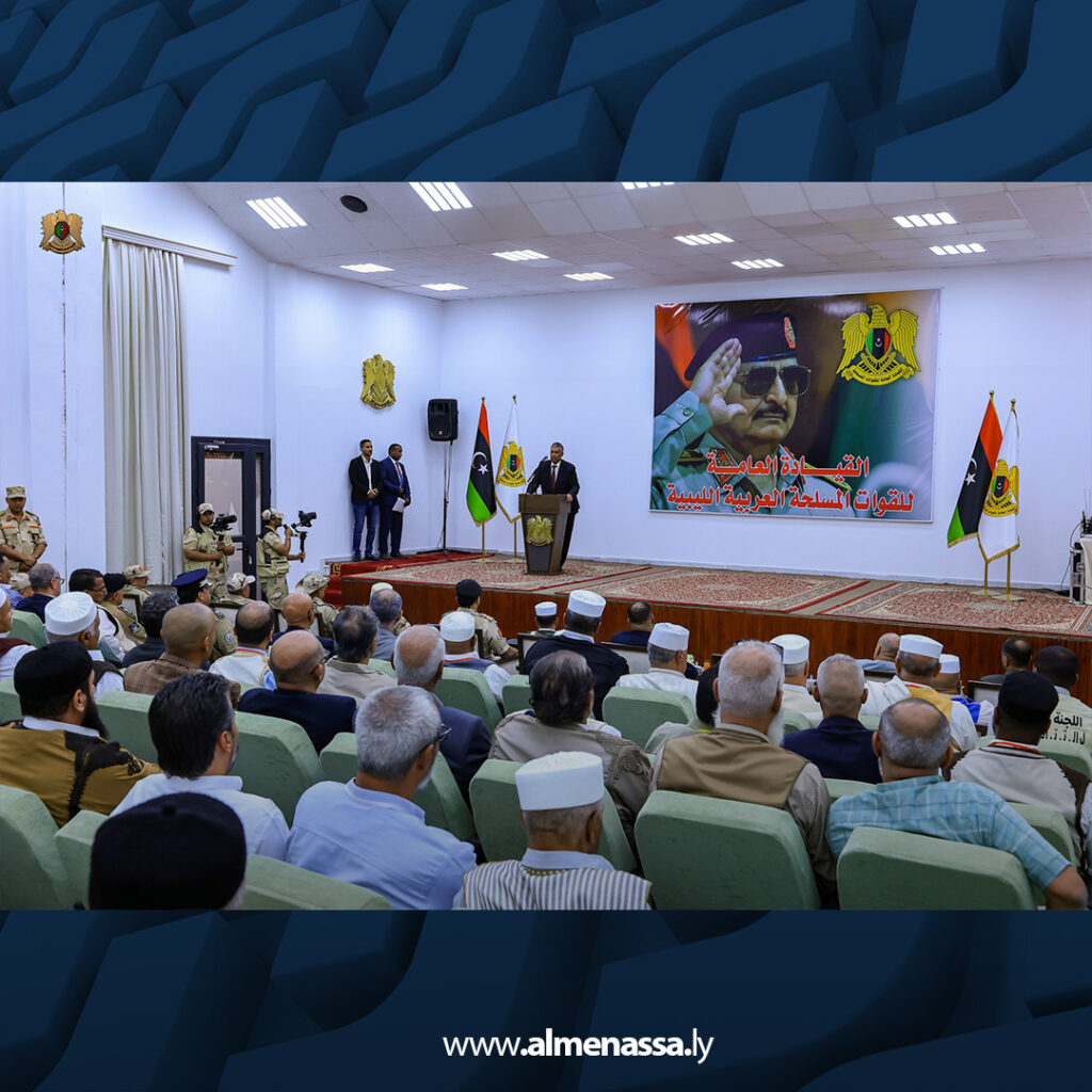 Extra21 في محطة جديدة من رحلة الوفاء.. نائب القائد العام يعلن من الجفرة انطلاق مشاريع الإعمار والتنمية