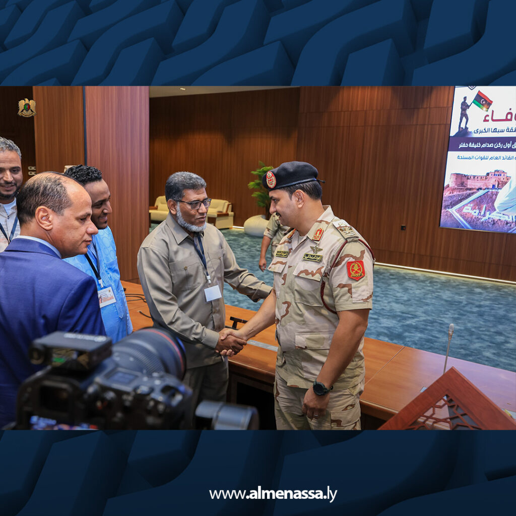 Extra22 1 خلال زيارته مدينة سبها ضمن رحلة الوفاء.. نائب القائد العام: استقرار الجنوب مفتاح استقرار الوطن