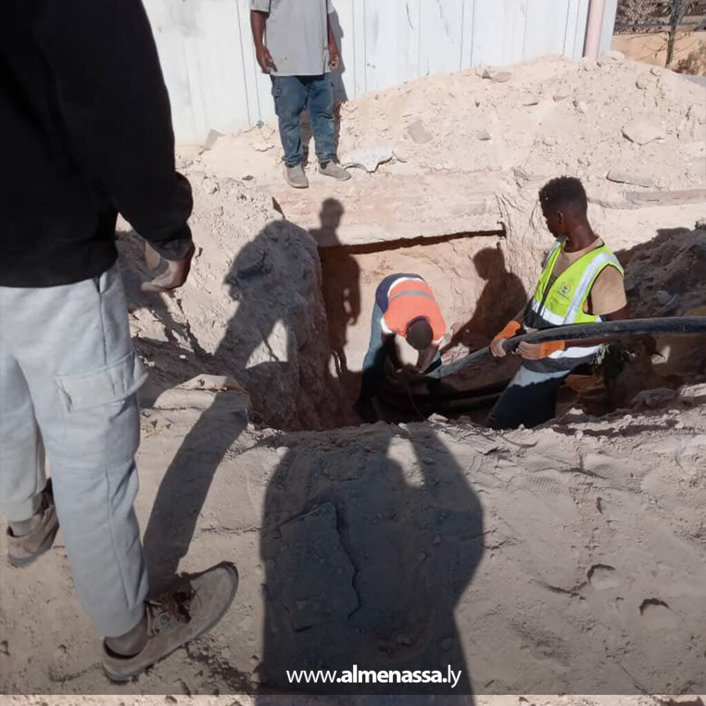 Extra3 12 الانتهاء من إدخال كوابل الجهد 30 ك.ف بمحطة وسط بنغازي ضمن مشروع دعم الشبكة الكهربائية