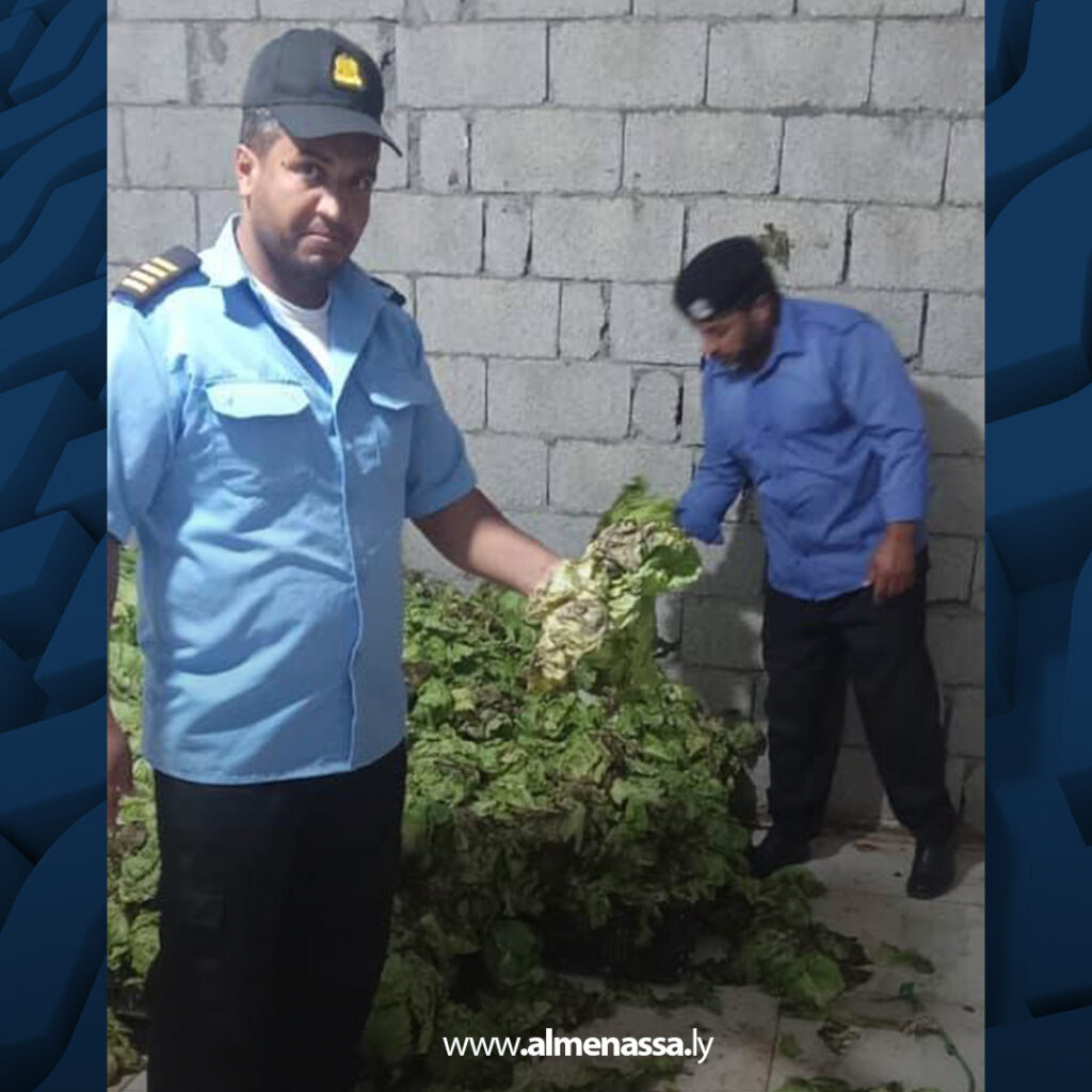 Extra3 15 الحرس البلدي ببنغازي وتوكرة ينفذ جولات ميدانية ويصادر الخضروات الفاسدة