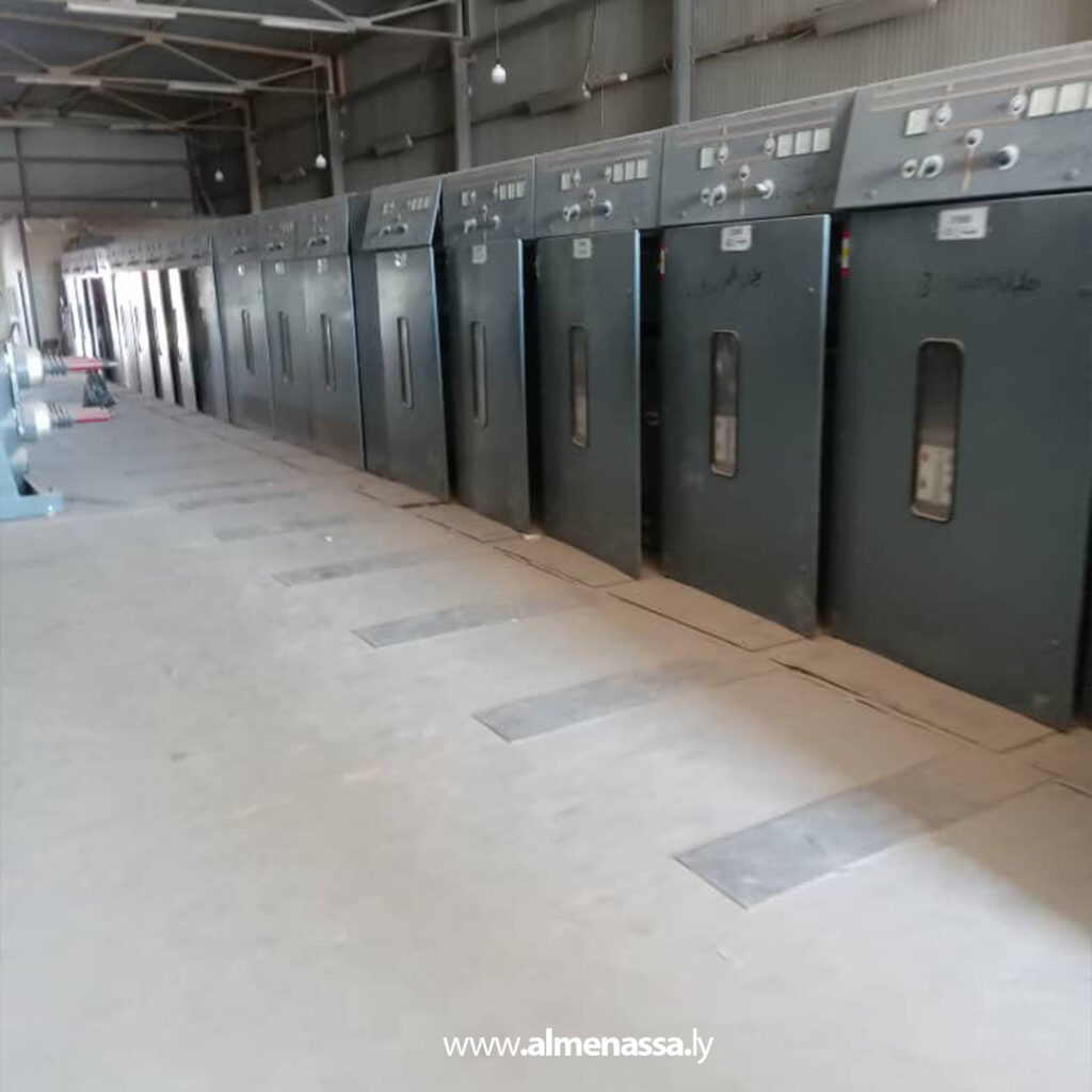 Extra7 5 الانتهاء من إدخال كوابل الجهد 30 ك.ف بمحطة وسط بنغازي ضمن مشروع دعم الشبكة الكهربائية