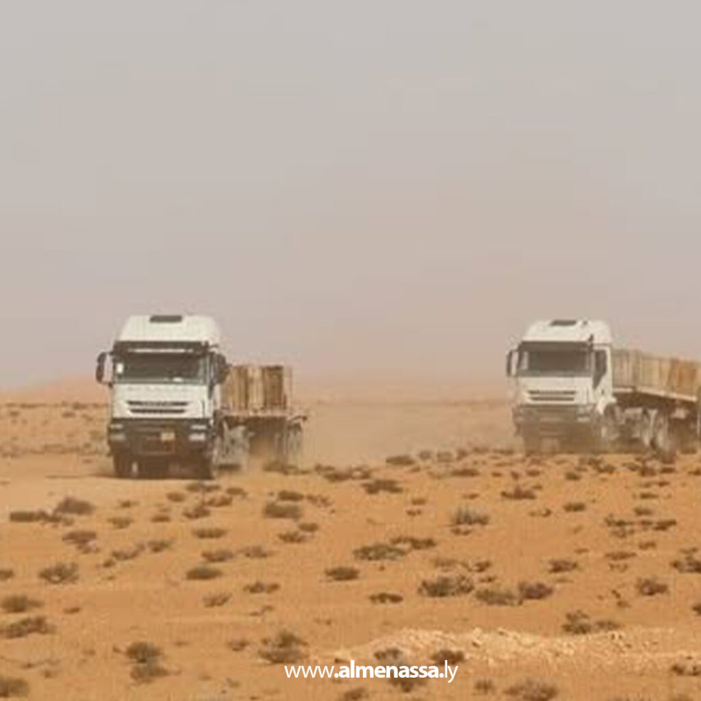 Extra 51 وصول شحنة من المواد الكهربائية إلى جنوب مدينة الزنتان