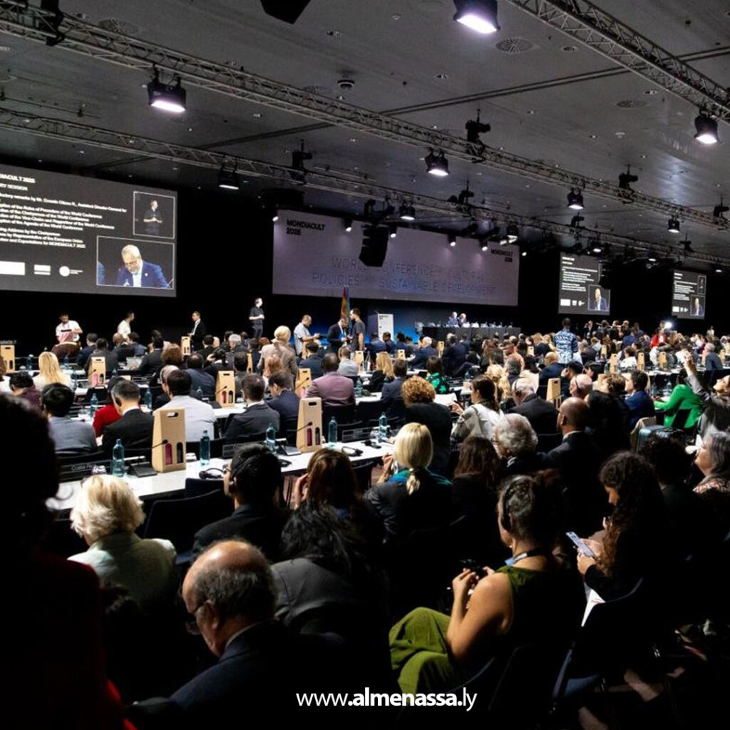 extra 01 ليبيا تشارك في مؤتمر اليونسكو العالمي للسياسات الثقافية “موندياكولت 2025” ببرشلونة