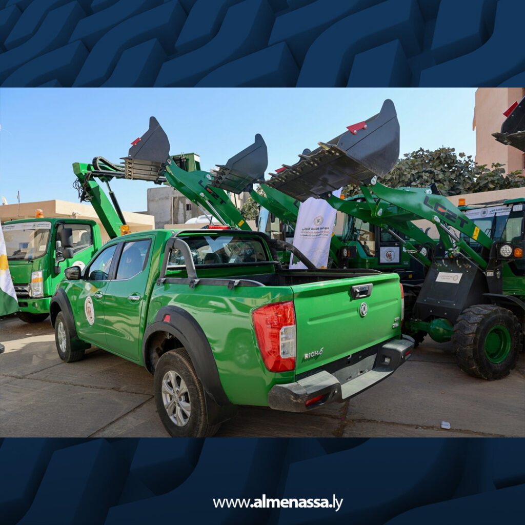 extra Recovered2 26 وزارة الحكم المحلي تسلم معدات بلدية جديدة لترهونة لتحسين الخدمات