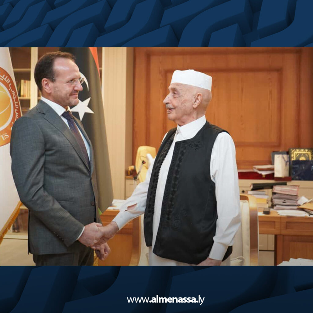 extra Recovered3 1 المستشار عقيلة صالح يبحث مع القنصل اليوناني المستجدات السياسية وتعزيز العلاقات الثنائية