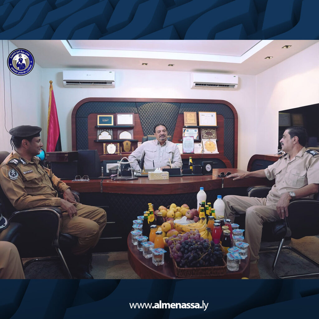 extra Recovered3 46 مدير أمن الكفرة يبحث مع رئيس جهاز الهجرة غير الشرعية آليات تأمين الحدود الجنوبية الشرقية