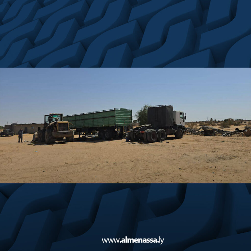extra Recovered4 17 لجنة إعادة تنظيم المدن تضبط 60 ألف لتر محروقات وتغلق موقع تهريب في سبها