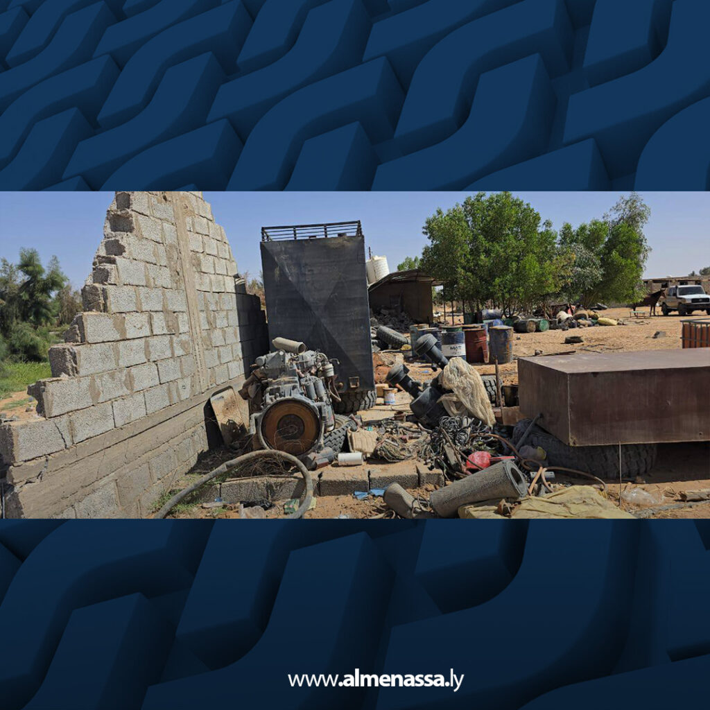 extra Recovered5 12 لجنة إعادة تنظيم المدن تضبط 60 ألف لتر محروقات وتغلق موقع تهريب في سبها