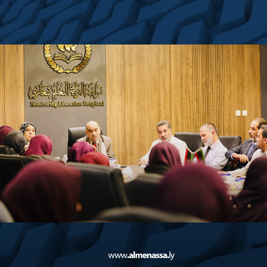 extra Recovered5 20 مراقبة التعليم بنغازي والإدارة الانتخابية تبحثان المشاركة المجتمعية