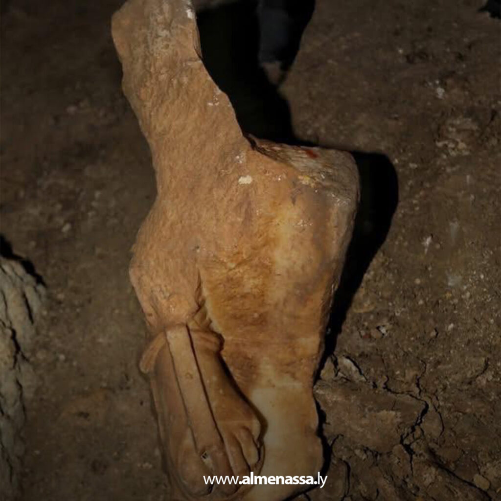 extra Recovered5 34 اكتشاف موقع أثري جديد في شحات يحمل دلائل على الفترة الهلنستية أو الرومانية المبكرة