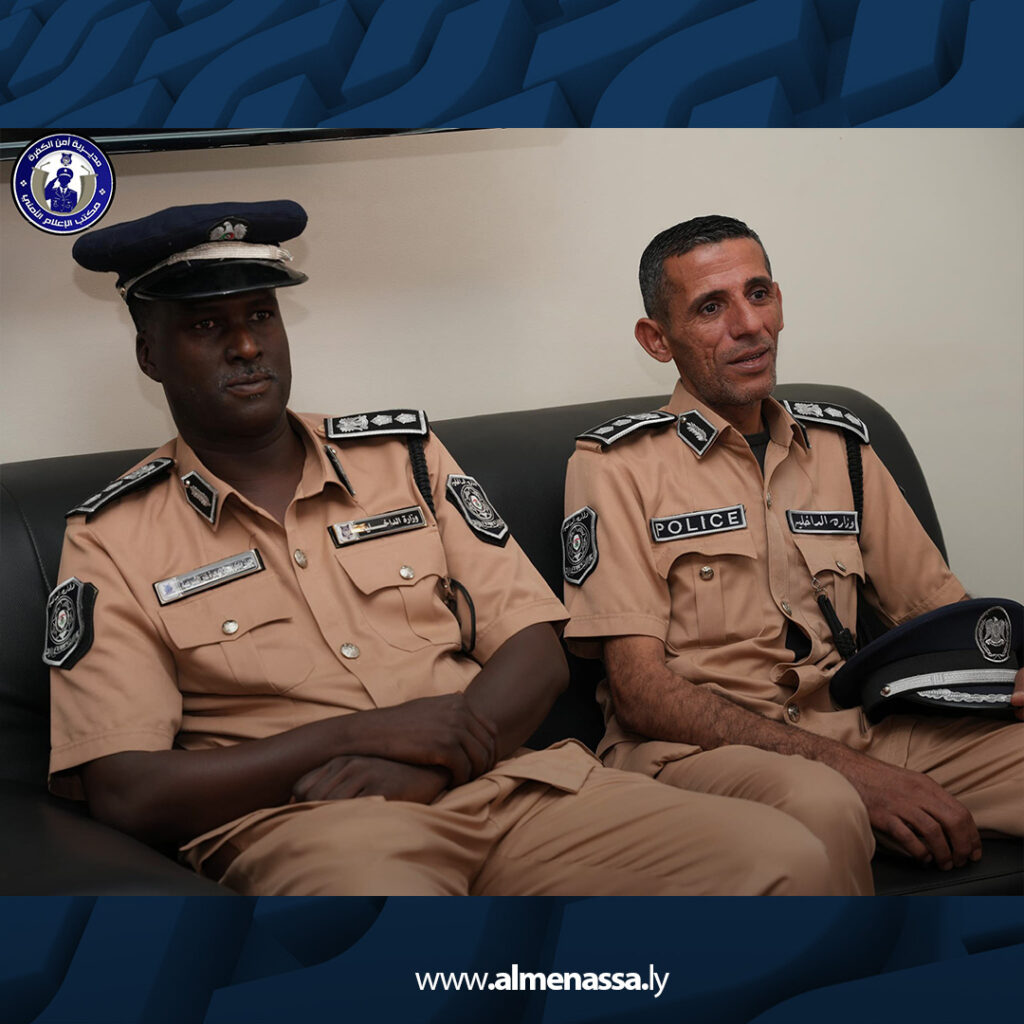 extra Recovered6 16 مدير أمن الكفرة يبحث مع رئيس جهاز الهجرة غير الشرعية آليات تأمين الحدود الجنوبية الشرقية