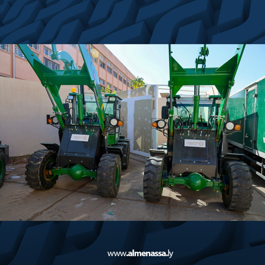 extra Recovered7 3 وزارة الحكم المحلي تسلم معدات بلدية جديدة لترهونة لتحسين الخدمات