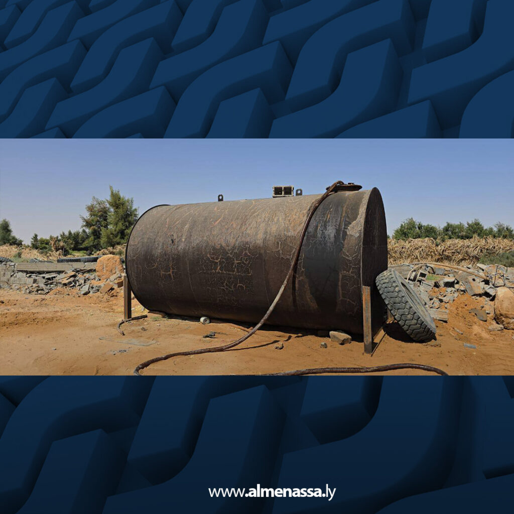 extra Recovered8 2 لجنة إعادة تنظيم المدن تضبط 60 ألف لتر محروقات وتغلق موقع تهريب في سبها