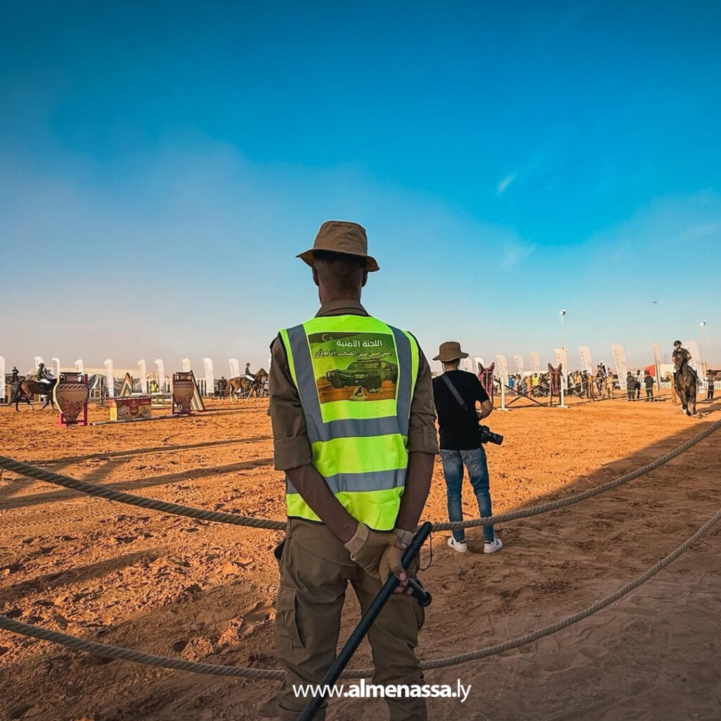03 4 جهاز مكافحة الهجرة يشارك في تأمين فعاليات مسابقة أكارم لقفز الحواجز ضمن رالي تي تي