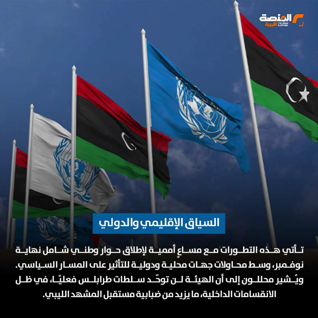 تشكيل “هيئة الرئاسات” يشعل الصراع السياسي في ليبيا ويثير مخاوف من الانقسام 6 07 copy 7