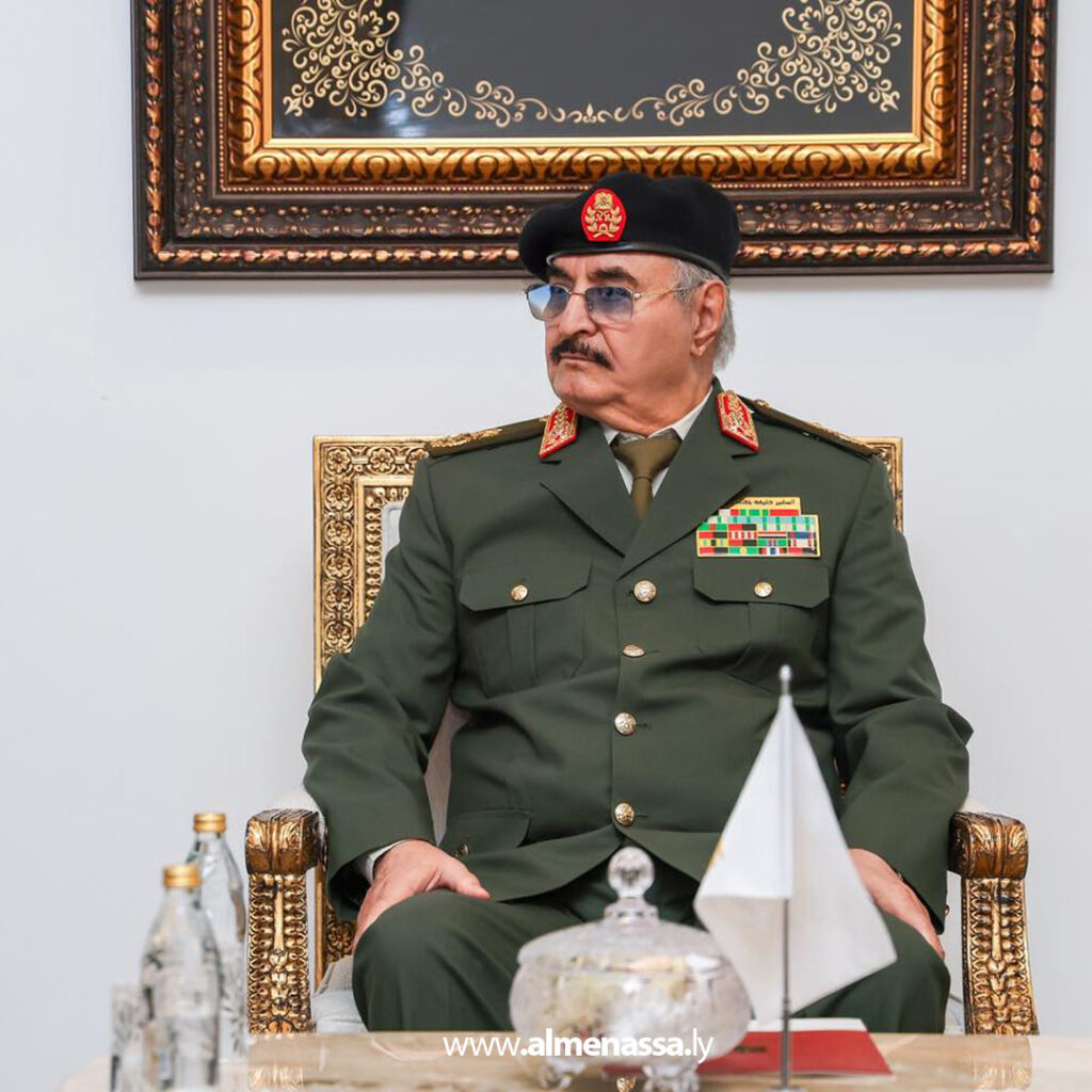 Extra 04 1 القائد العام يستقبل المبعوث الألماني ويشيد بدور ألمانيا في دعم الجهود الرامية إلى الدفع بالعملية السياسية في ليبيا