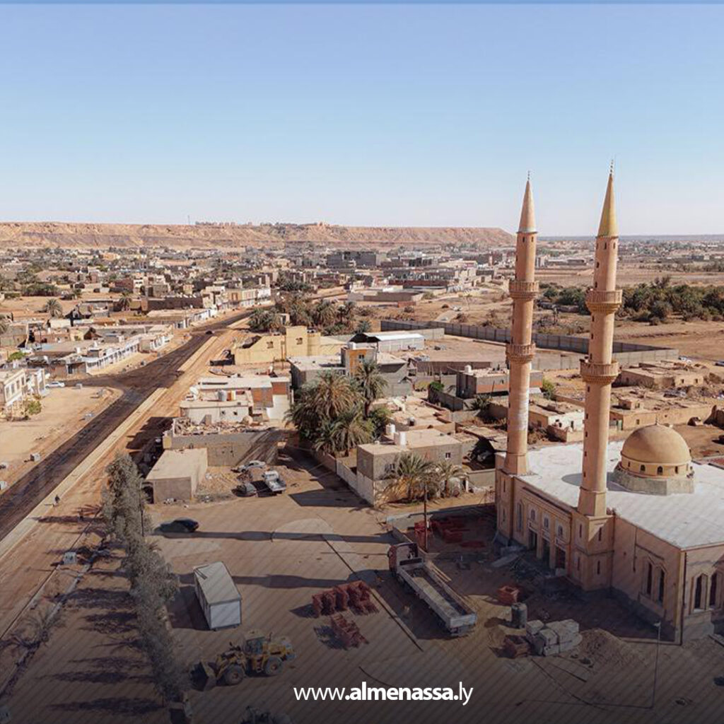 Extra 104.jpg2 104 قرب الانتهاء من تطوير مدخل براك الشاطئ بالطريق المزدوج