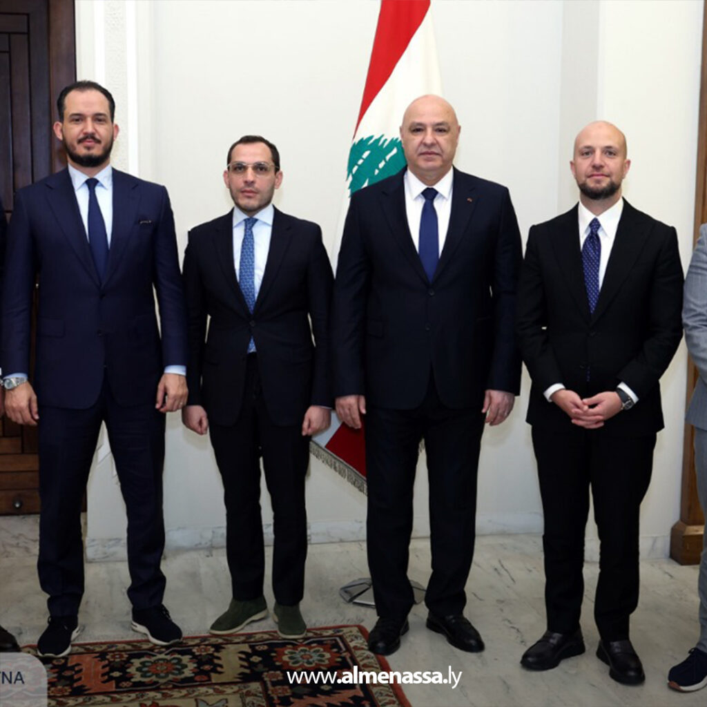 Extra 11 وفد من حكومة الوحدة يلتقي الرئيس اللبناني لمناقشة تعزيز العلاقات الثنائية