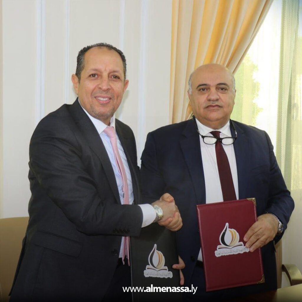 Extra 112.jpg2 112 ليبيا توقع اتفاقية شراكة مع معهد الدراسات الدبلوماسية لتطوير التدريب الأكاديمي والدبلوماسي