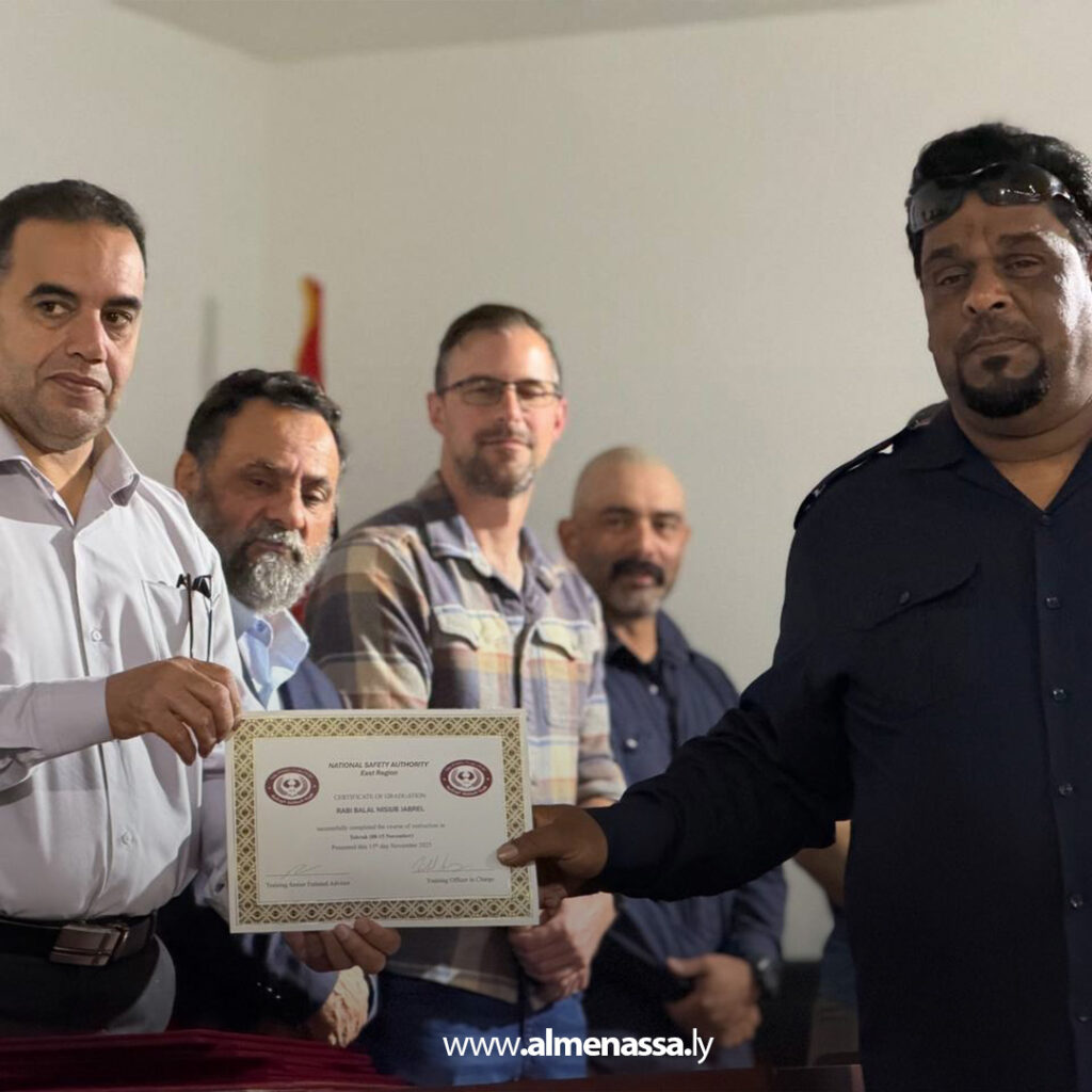 Extra 14.jpg1 14 اختتام دورة أمريكية متقدمة في طبرق لرفع جاهزية فرق السلامة لمواجهة الكوارث والفيضانات