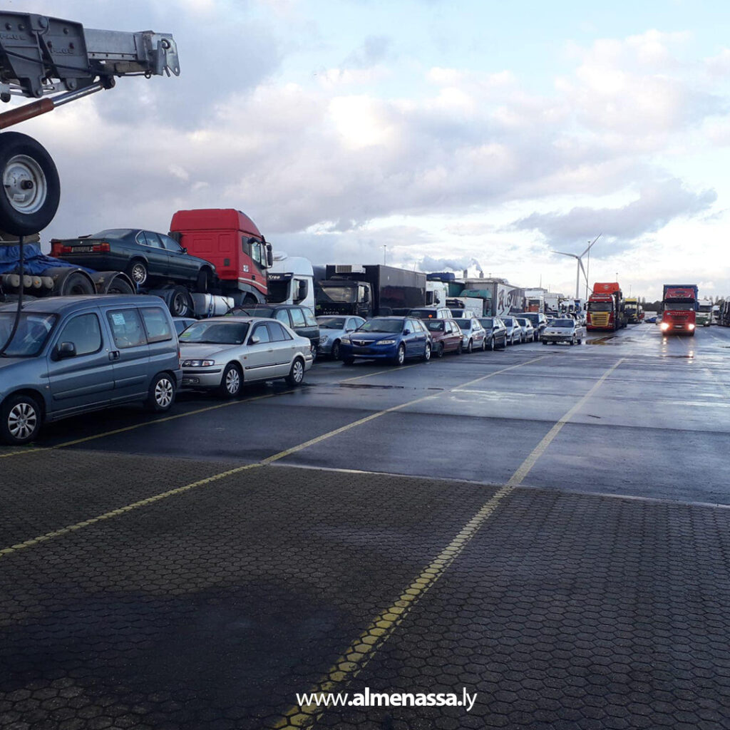 Extra 144 سفينة شحن السيارات MV FINO غادرت ألمانيا نحو ليبيا مرورًا بأمستردام