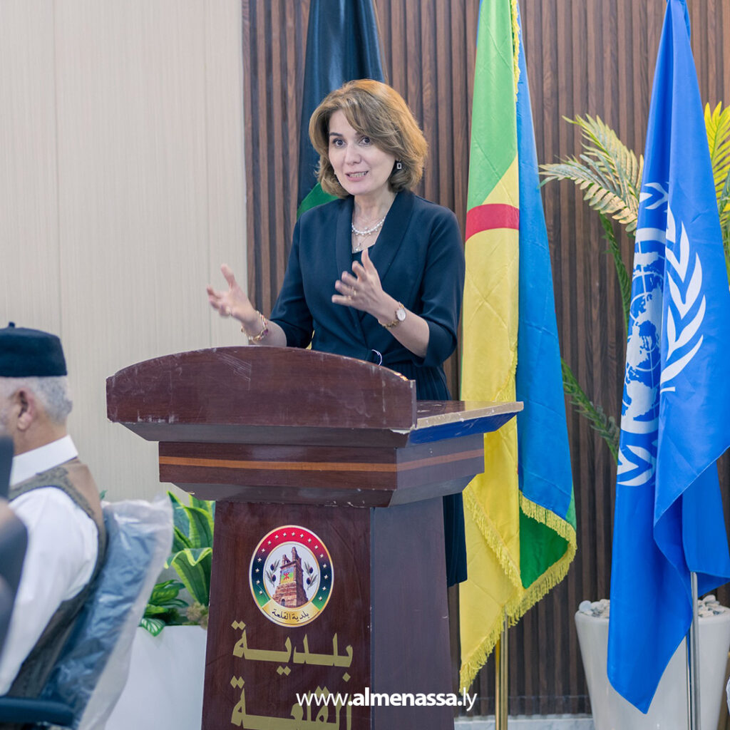 Extra 161 البعثة الأممية الإنمائية تبحث توسيع إدارة الموارد المائية وتعزيز الصمود المحلي في القلعة