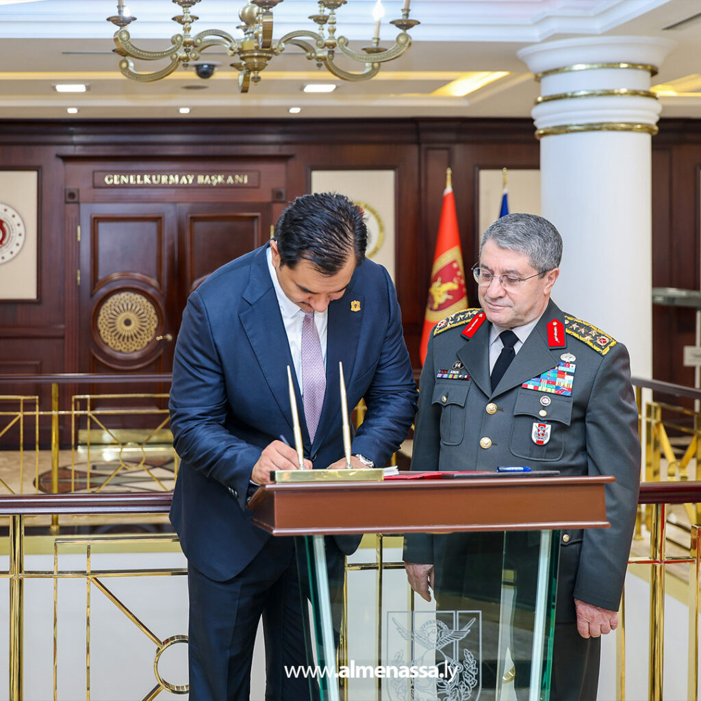 Extra 170 نائب القائد العام يبحث مع رئيس الأركان التركي تعزيز التعاون العسكري بين ليبيا وتركيا