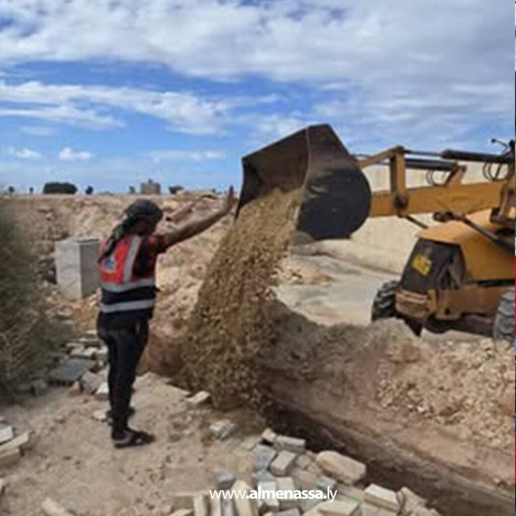 Extra 176 أعمال الربط الكهربائي بين محطات بنغازي تدخل مراحلها النهائية بدعم صندوق الإعمار