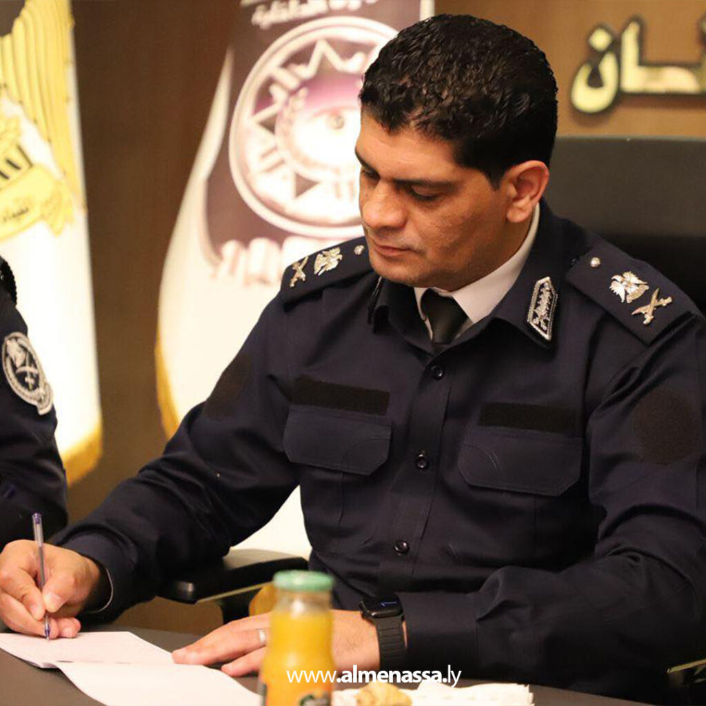 Extra 204 مديرية أمن البطنان تبحث تعزيز الخطط الأمنية وحفظ الاستقرار داخل المدينة