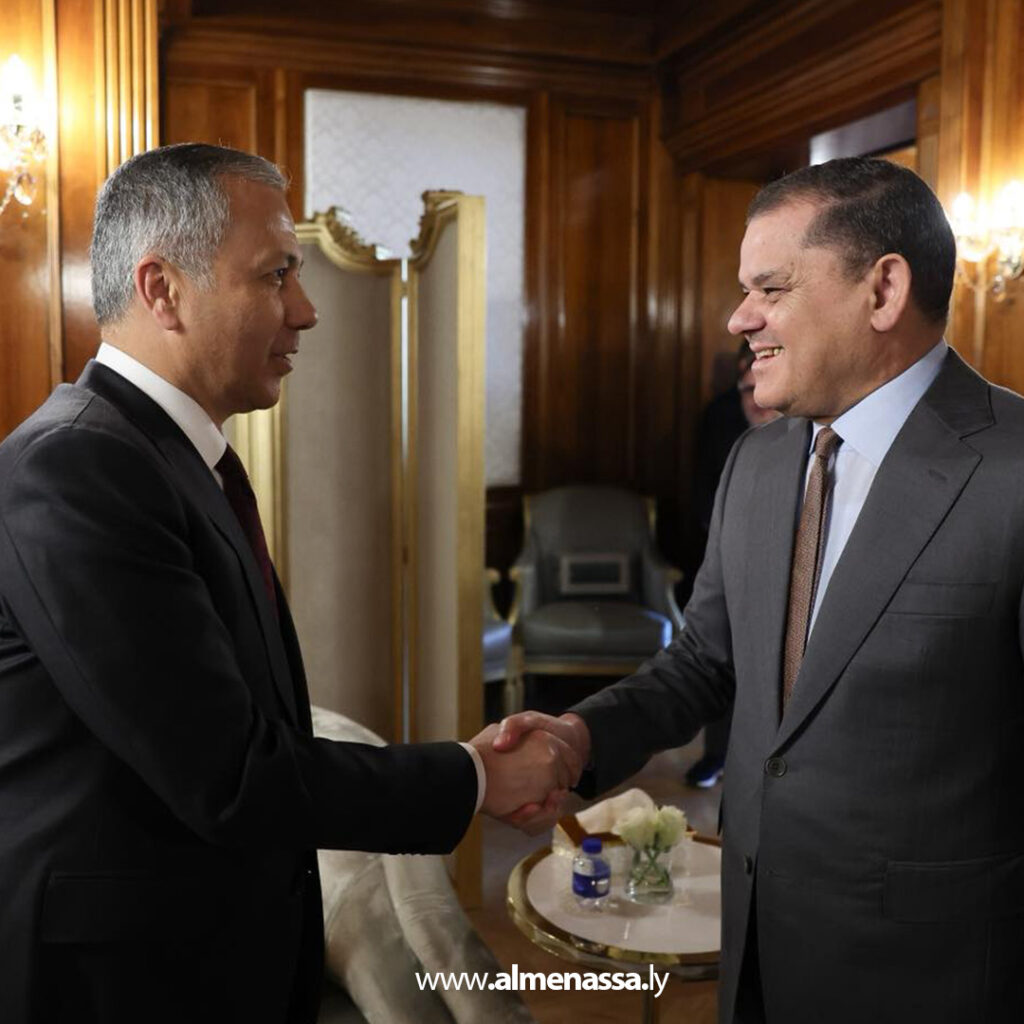 Extra 212 الدبيبة يبحث مع وزير الداخلية التركي تعزيز التعاون الأمني