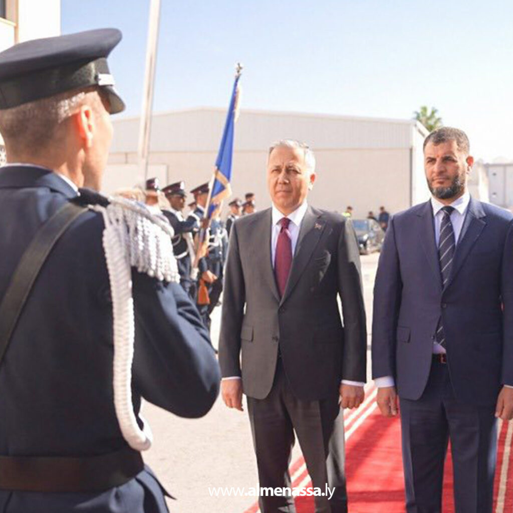 Extra 24.jpg111 24 وزير الداخلية يستقبل نظيره التركي في طرابلس