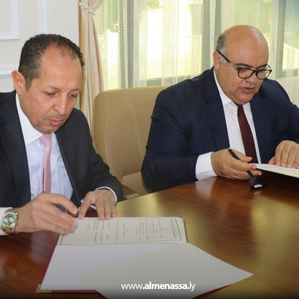 Extra 242 ليبيا توقع اتفاقية شراكة مع معهد الدراسات الدبلوماسية لتطوير التدريب الأكاديمي والدبلوماسي