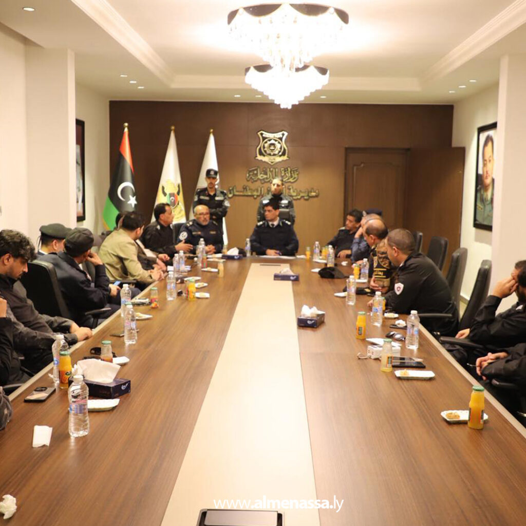 Extra 25.jpg111 25 مديرية أمن البطنان تبحث تعزيز الخطط الأمنية وحفظ الاستقرار داخل المدينة