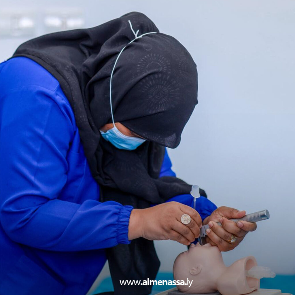 Extra 260 محاضرة تدريبية بمستشفى سبها ترفع جاهزية الطواقم في إنعاش حديثي الولادة