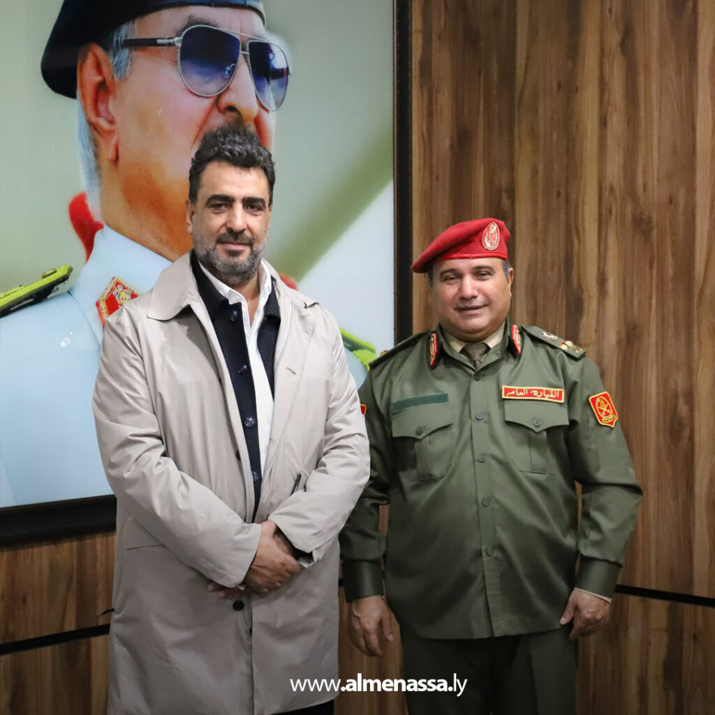 Extra 265 الفريق أول خيري التميمي يبحث وزير الكهرباء إمدادات الكهرباء لمشاريع القيادة العامة