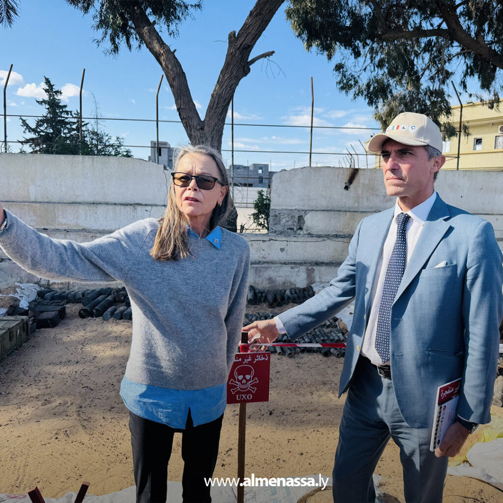 Extra 266 المركز الليبي للأعمال المتعلقة بالألغام يشدد على ضرورة إبعاد مخازن السلاح عن التجمعات السكنية بمصراتة