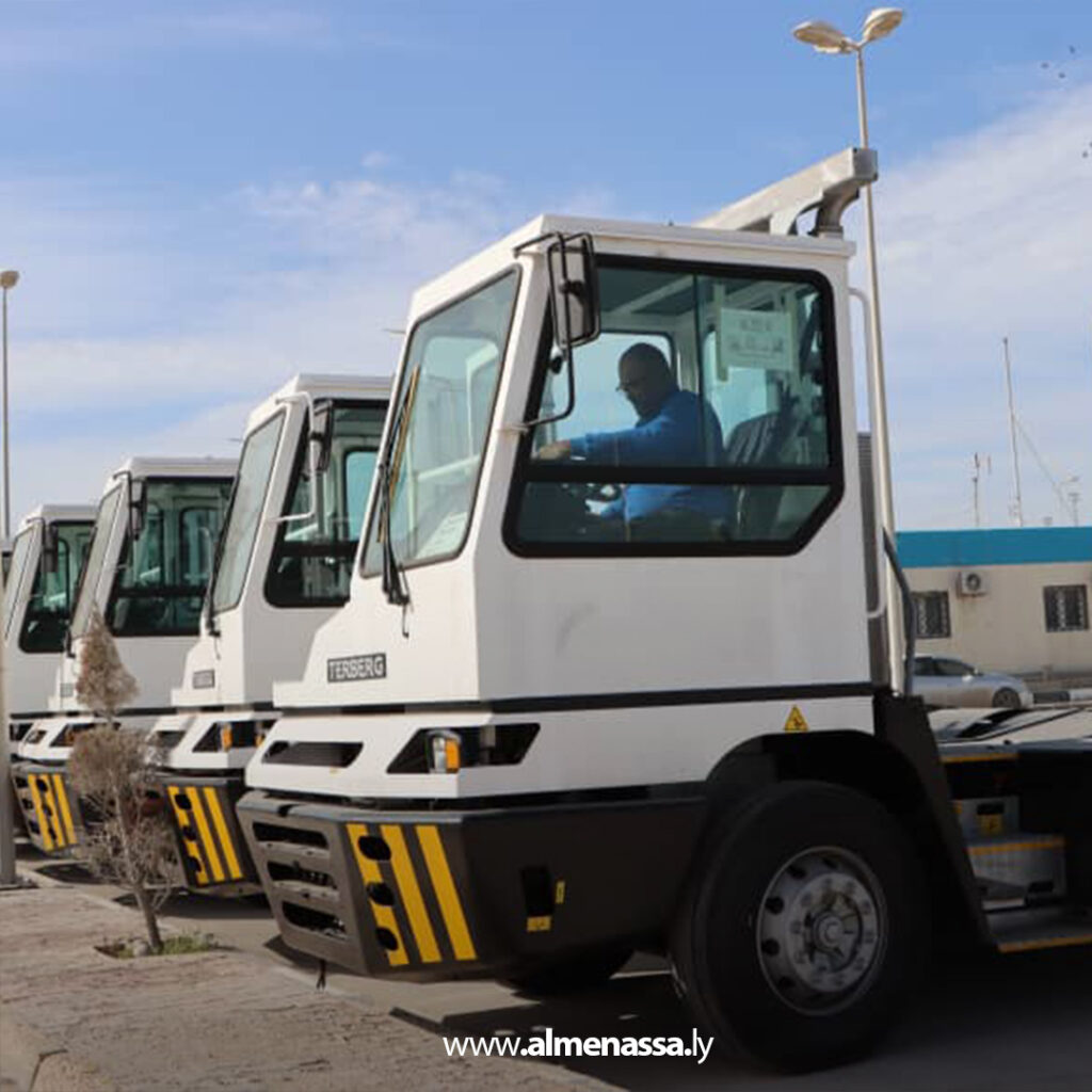 Extra 27.jpg6 27 ميناء المنطقة الحرة جليانة يستلم 20 شاحنة جديدة لتطوير أسطول النقل