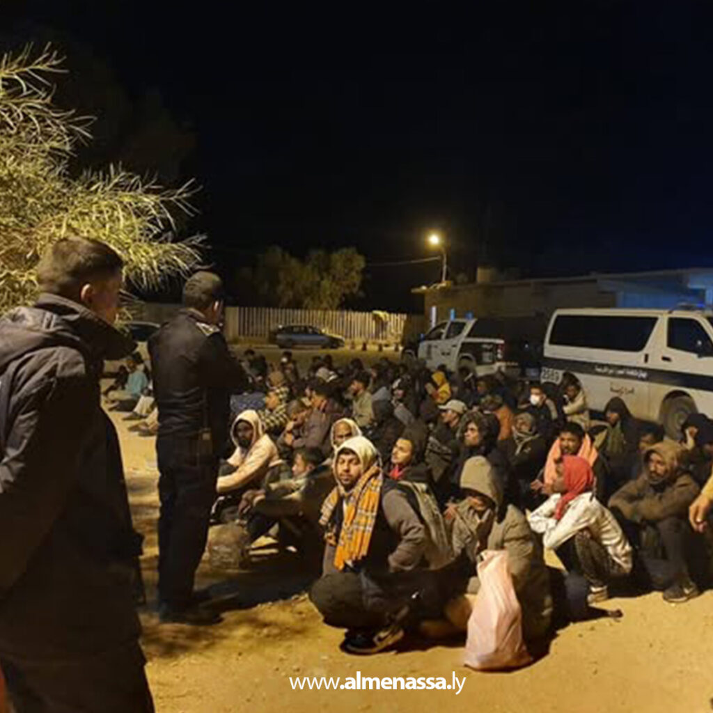 Extra 35.jpg11 35 مكافحة الهجرة درنة يتسلم 102 مهاجرا غير شرعي