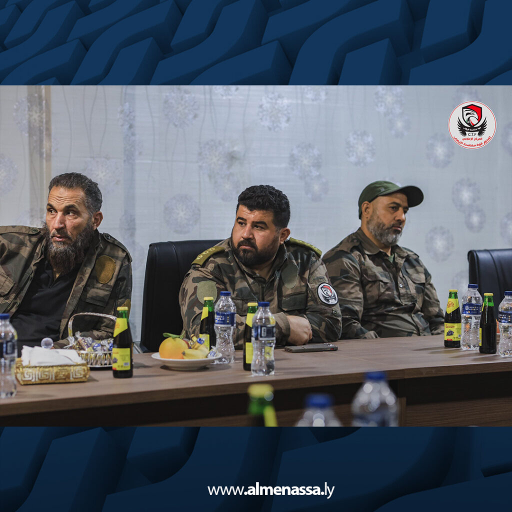 Extra 39.jpg8 39 قوة مكافحة الإرهاب تعقد اجتماع لمتابعة العمليات العسكرية في ترهونة