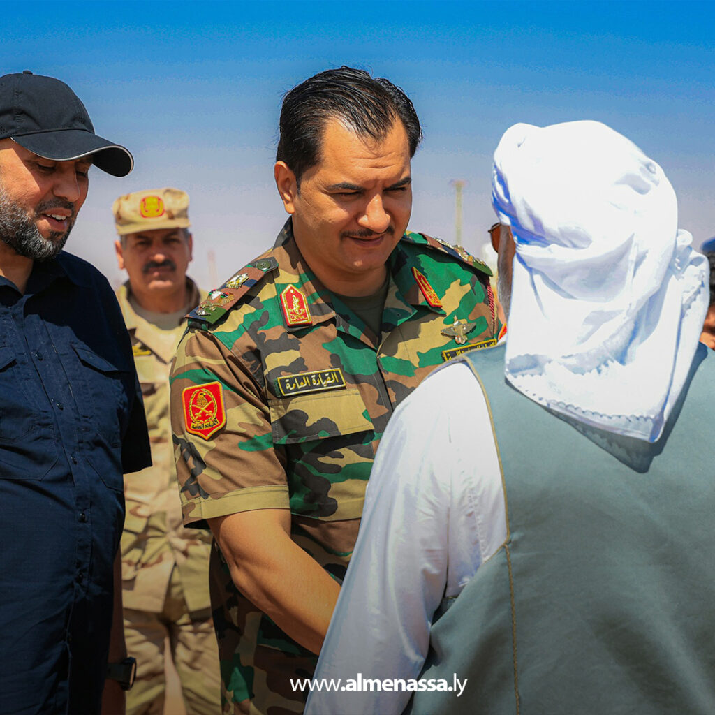 Extra 42 نائب القائد العام يتفقد مشروع الكفرة الإنتاجي ضمن خطة التنمية الزراعية لعام 2025