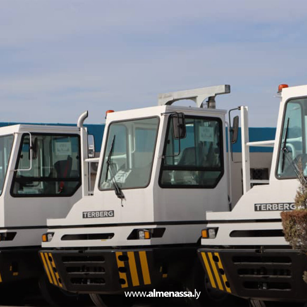 Extra 46.jpg3 46 ميناء المنطقة الحرة جليانة يستلم 20 شاحنة جديدة لتطوير أسطول النقل