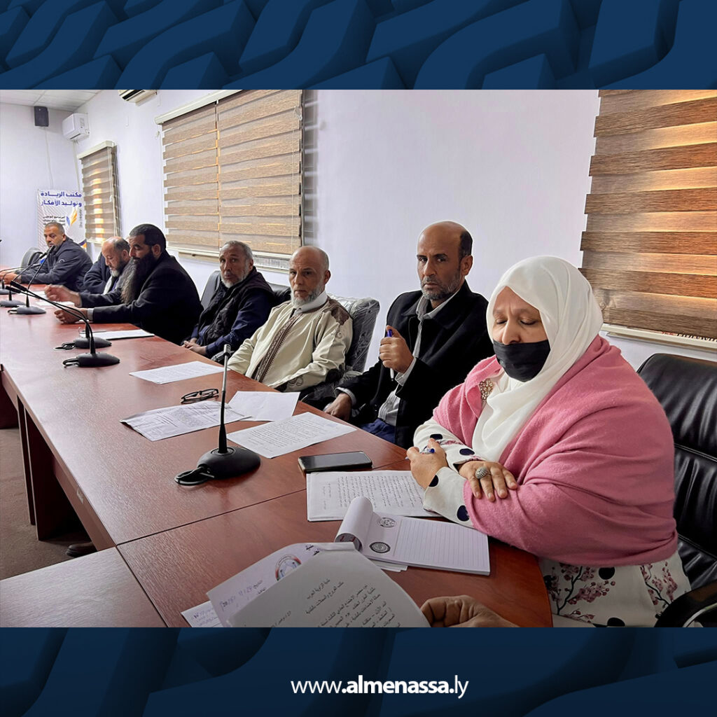 Extra 54.jpg6 54 بلدية الزاوية الغرب تناقش تحديات عمل المخاتير وملفات المرضى المزمنين