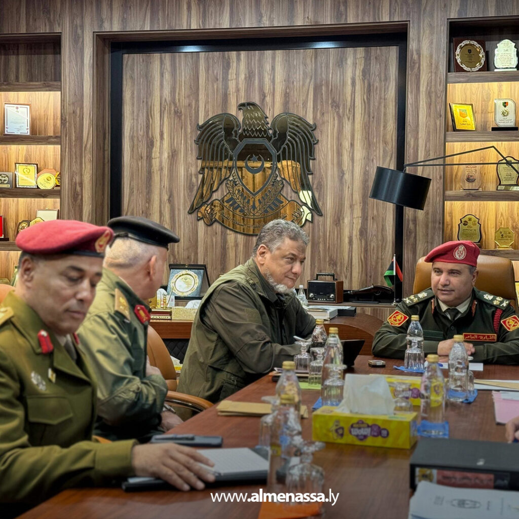 Extra 64.jpg11 64 اجتماع موسّع يبحث تطوير الكفاءة العسكرية لمنتسبي القوات الليبية في الأردن عام 2025