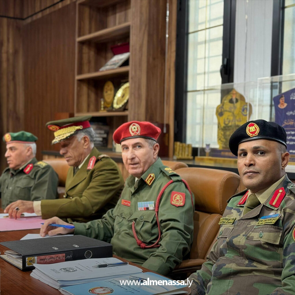 Extra 66.jpg1 66 اجتماع موسّع يبحث تطوير الكفاءة العسكرية لمنتسبي القوات الليبية في الأردن عام 2025