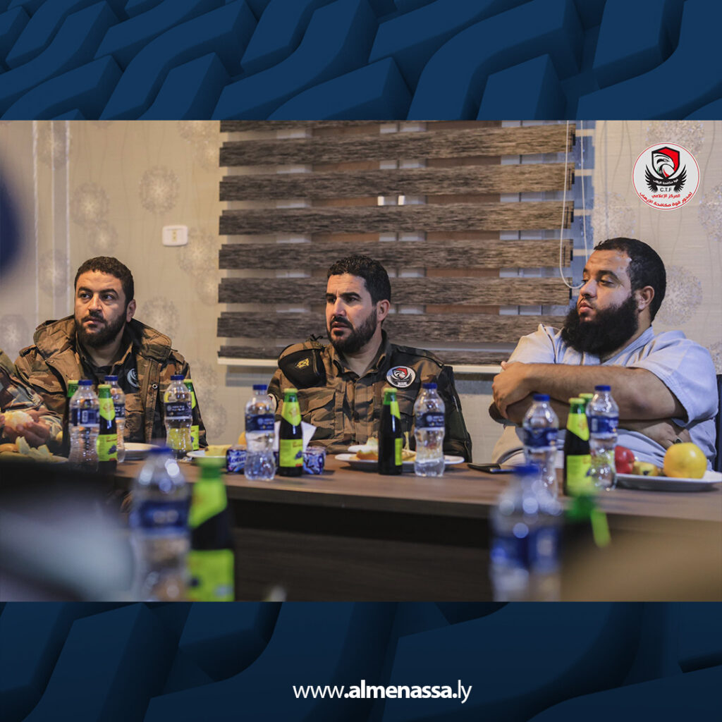 Extra 77.jpg4 77 قوة مكافحة الإرهاب تعقد اجتماع لمتابعة العمليات العسكرية في ترهونة