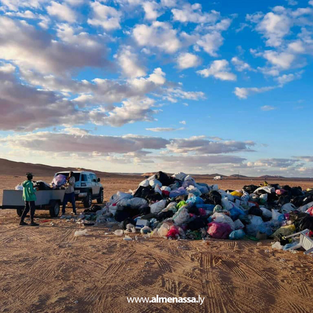 حملة تطوعية لتنظيف منطقة "تي تي" تتواصل للأسبوع الثاني قرب ودان 2 Extra 85.jpg2 85
