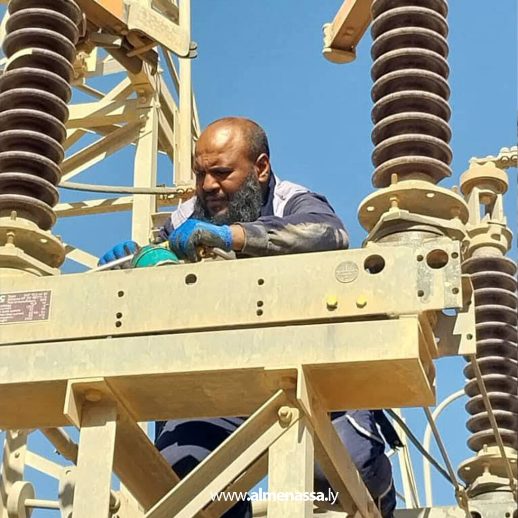 Extra 86.jpg1 86 الشركة العامة للكهرباء: نجاح أعمال الصيانة بمحطة تحويل الغربية A في سبها