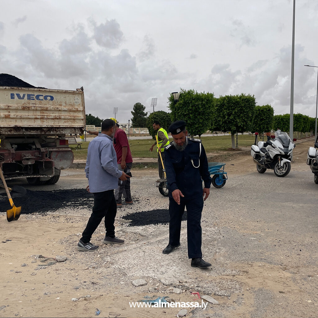 Extra 9.jpg1111 9 بلدية العجيلات تبدأ معالجة الحفريات لتحسين حركة السير في الشوارع الحيوية