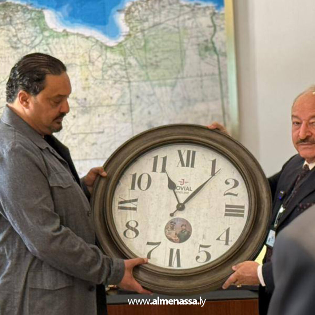 Extra Recovered 10.jpg11 10 رئيس جهاز مكافحة الهجرة غير الشرعية يستقبل رئيس الجالية السورية في ليبيا