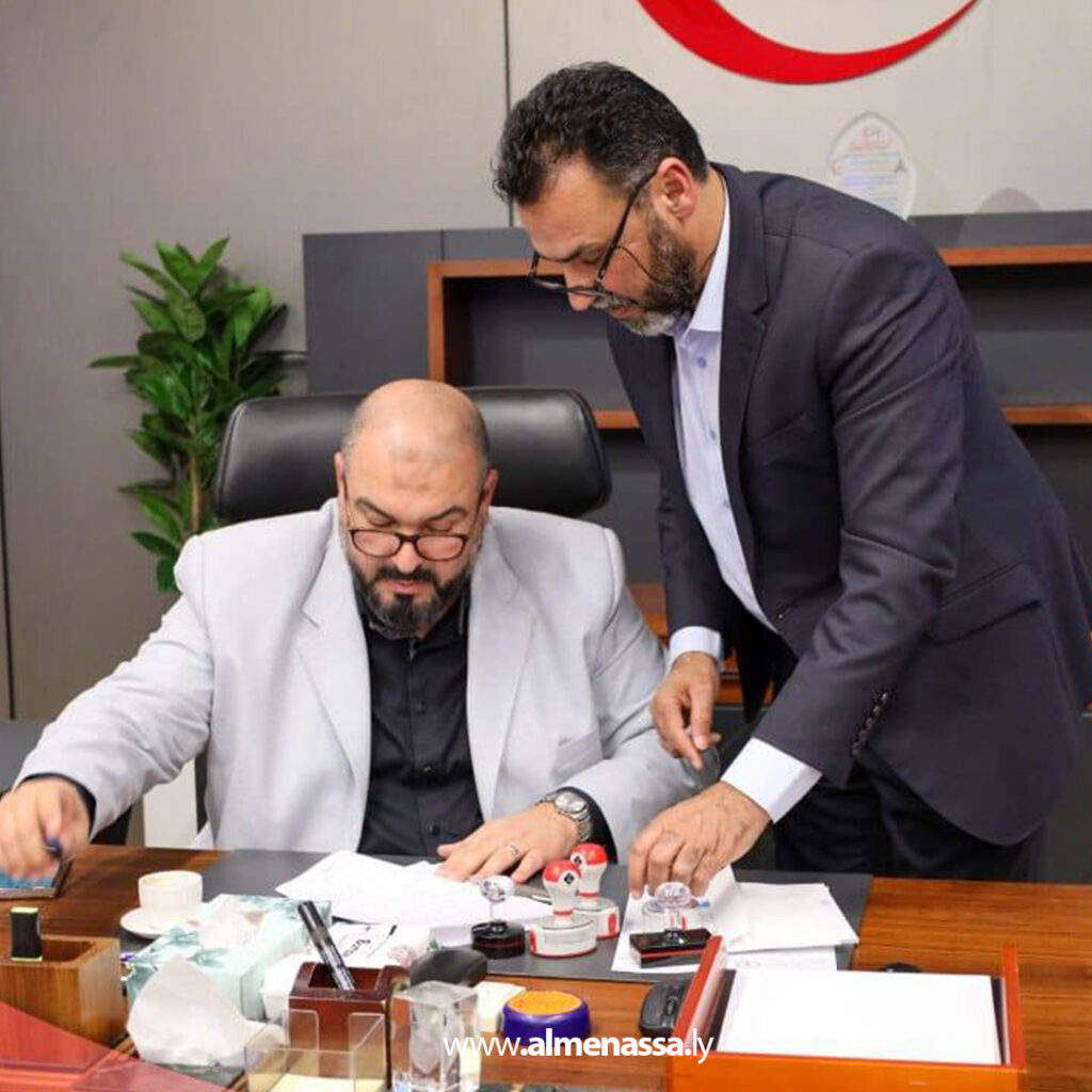 Extra Recovered 27 مراسم تسليم واستلام إدارة مركز بنغازي الطبي